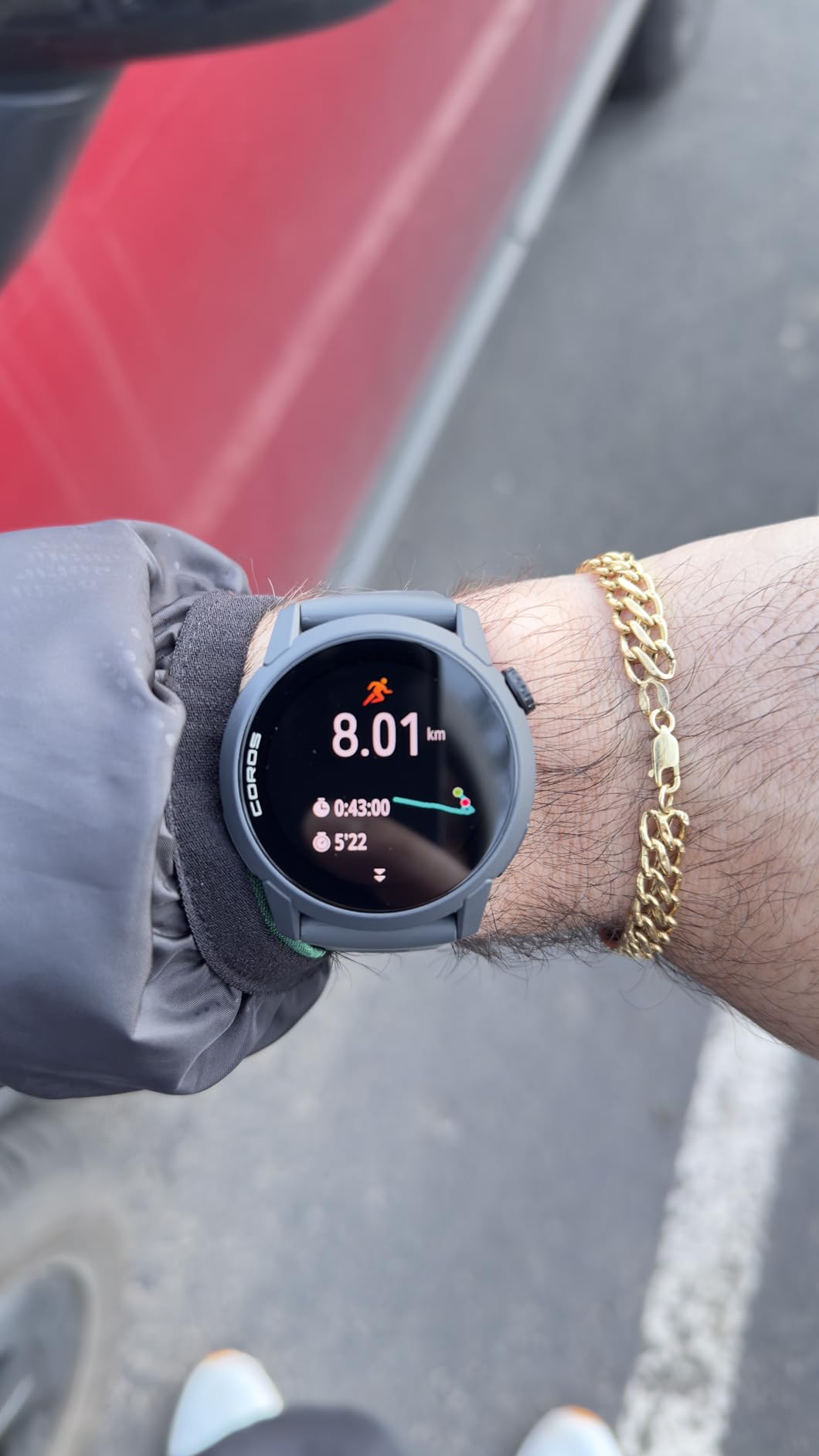 COROS PACE 4 Ultralight Sport GPS Watch for Run- Black Silicone, Standard customer photo 1