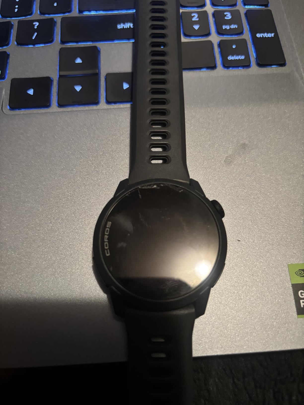 COROS PACE 4 Ultralight Sport GPS Watch for Run- Black Silicone, Standard customer photo 2