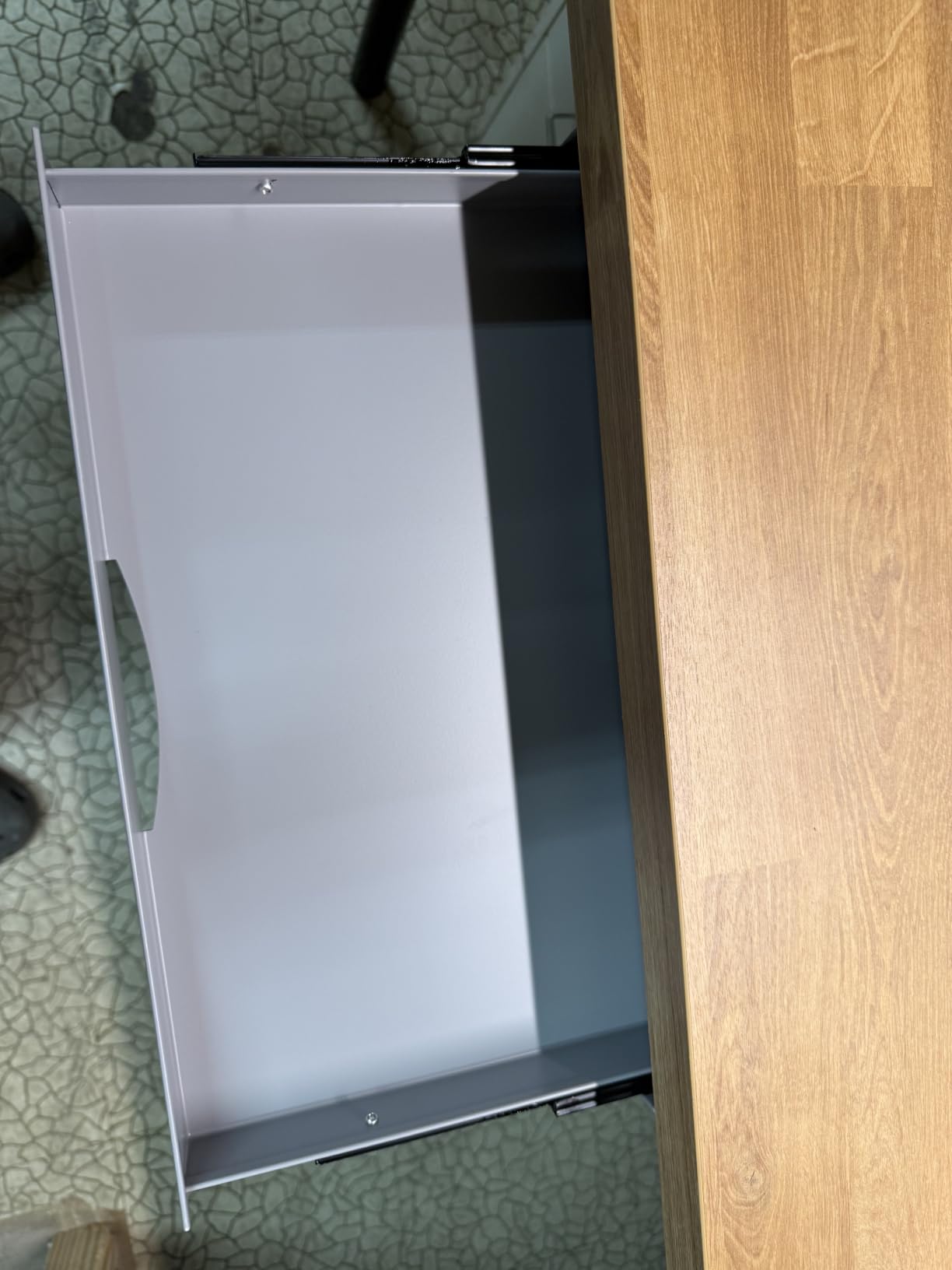 PUTORSEN Under Desk Storage Drawer 14.8
