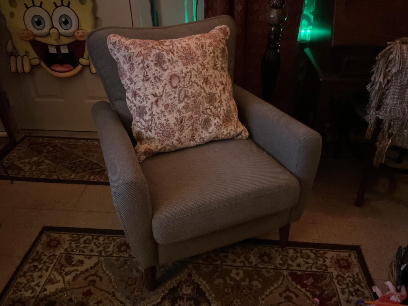 OLIXIS Comfy Accent Chair for Living Room Bedroom and Waiting Room customer photo 1