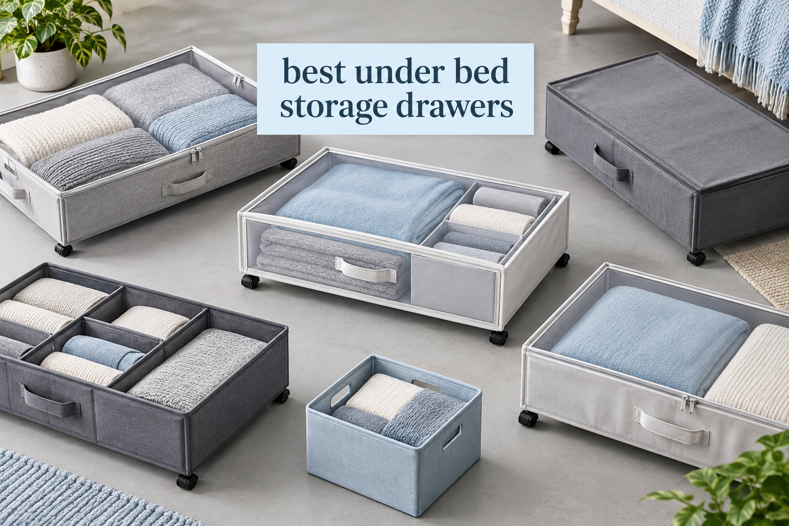 best under bed storage drawers