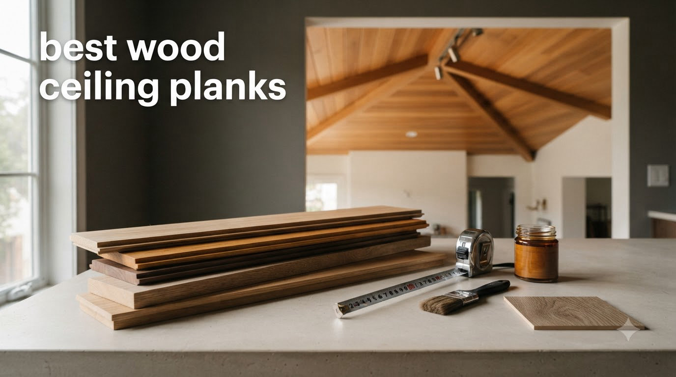 best wood ceiling planks
