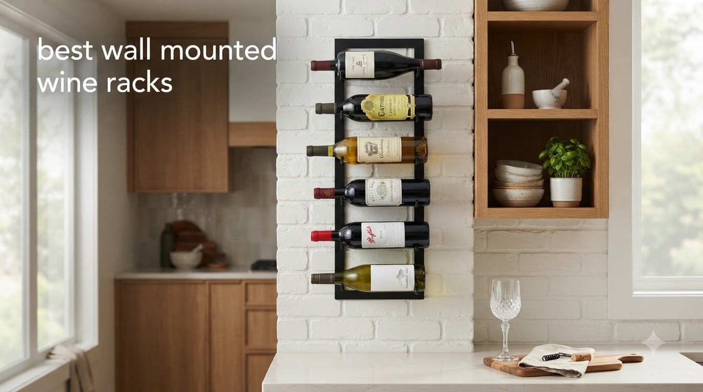 best wall mounted wine racks