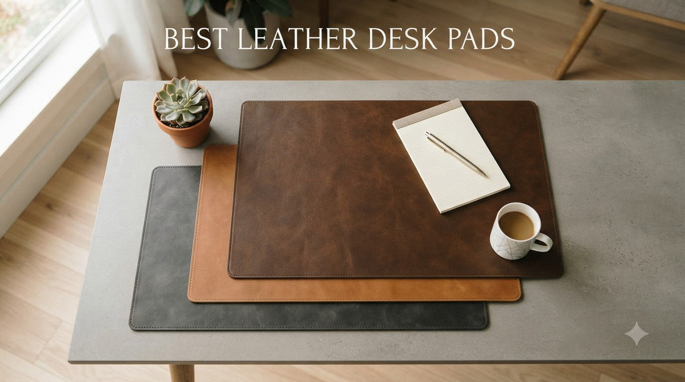 best leather desk pads