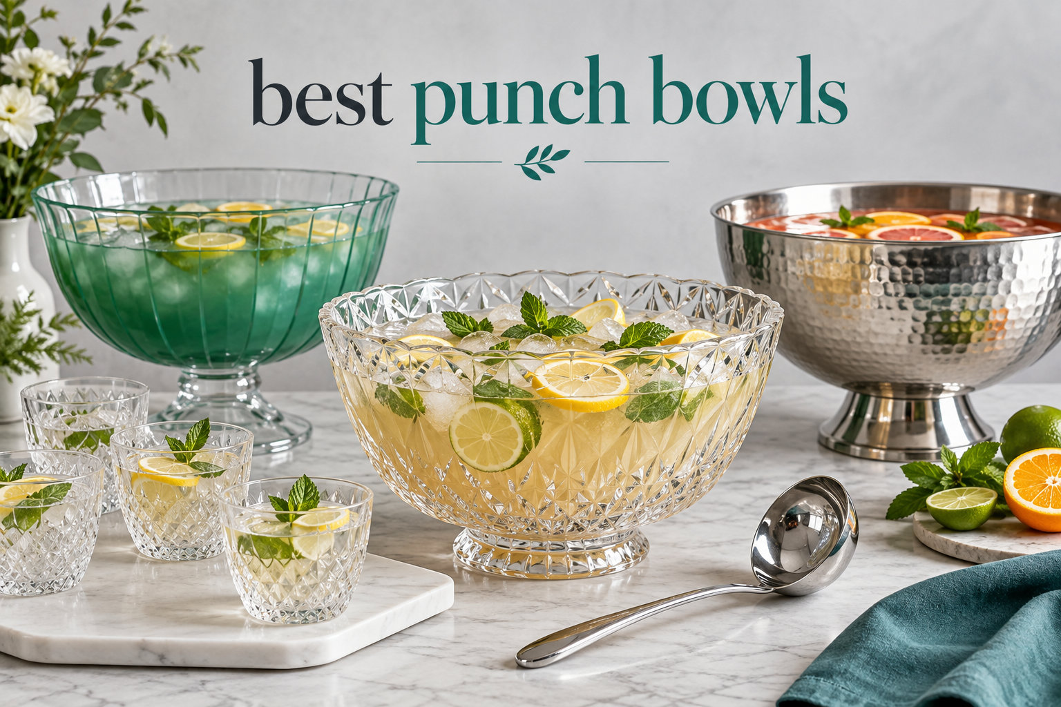 best punch bowls
