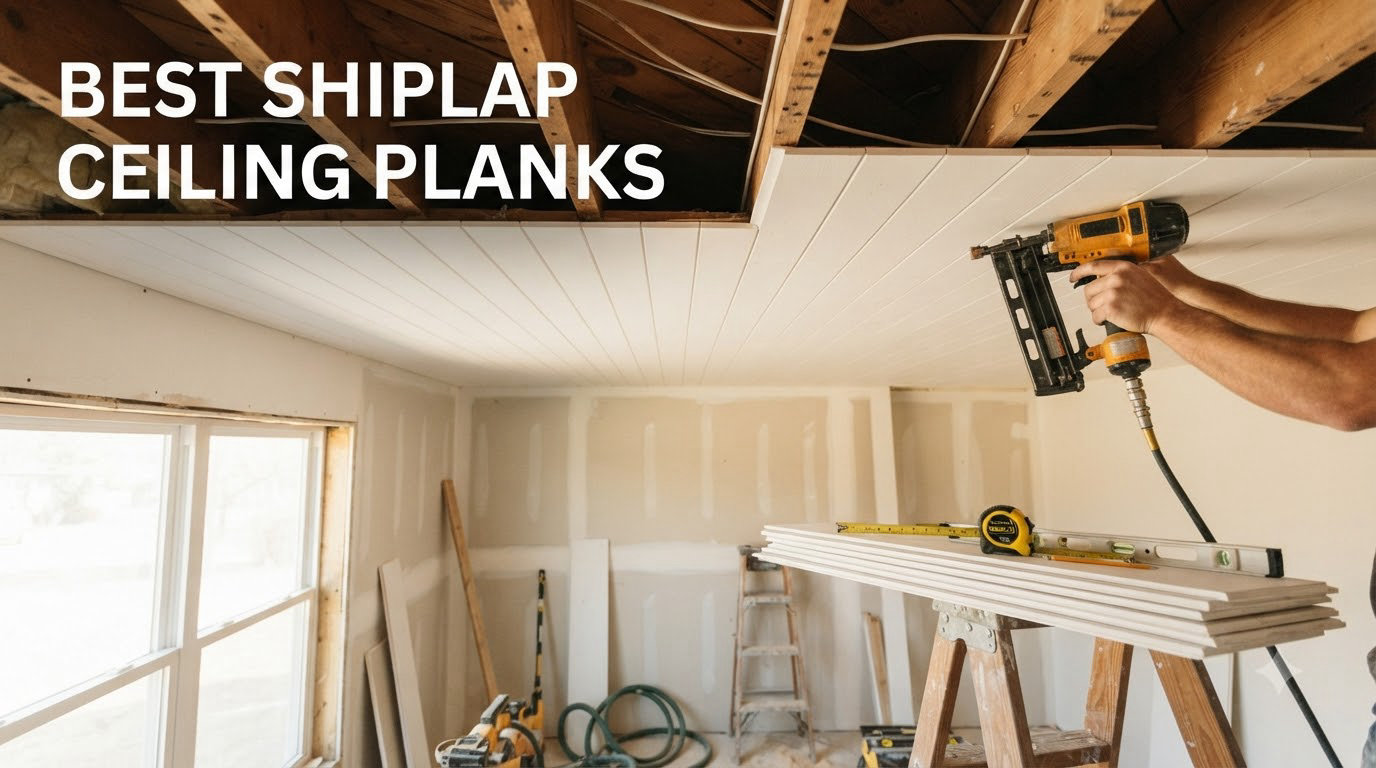 best shiplap ceiling planks