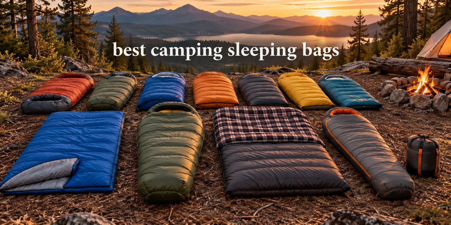 best camping sleeping bags