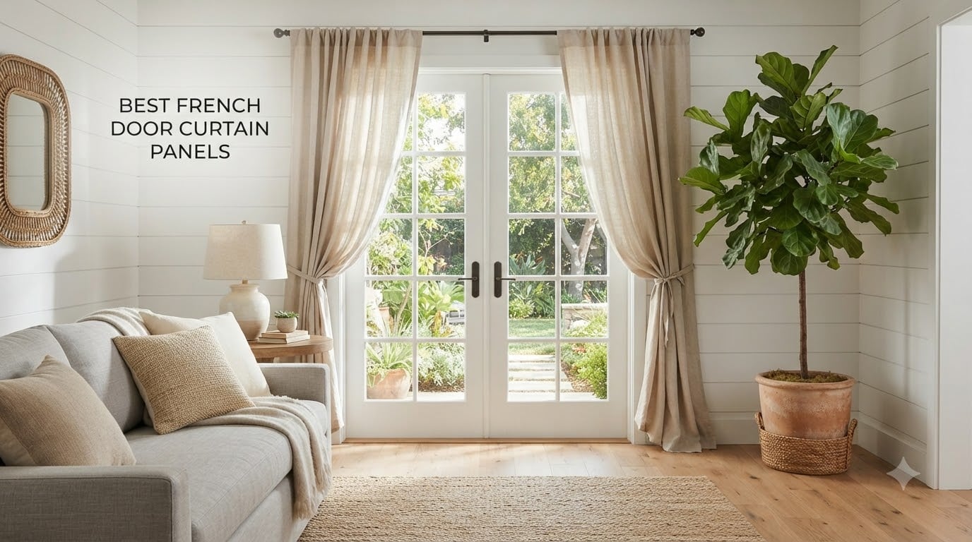 best french door curtain panels