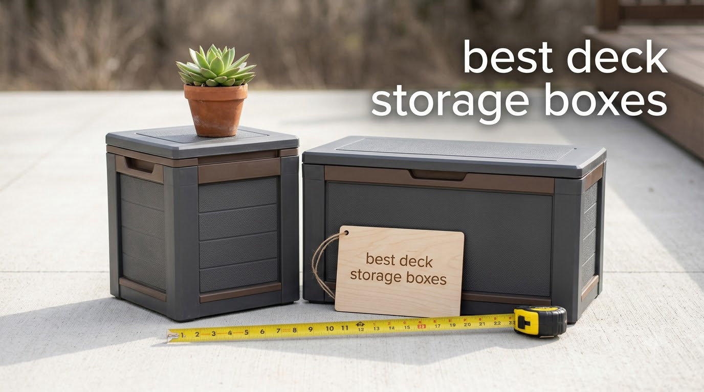 best deck storage boxes
