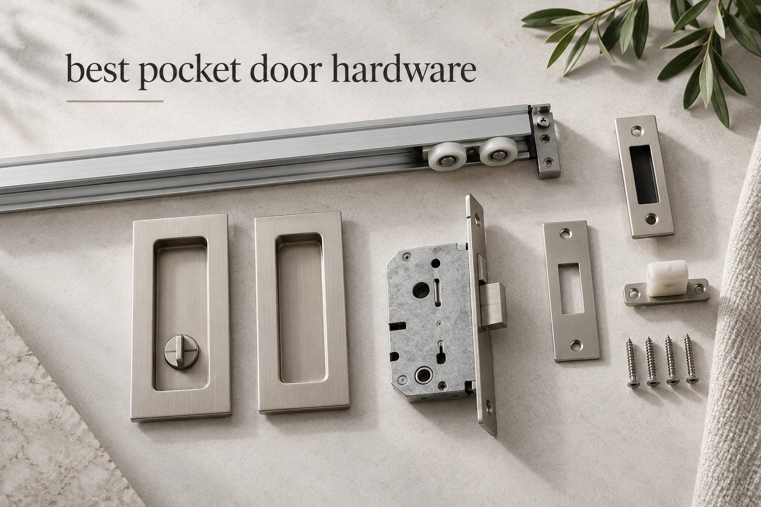 best pocket door hardware