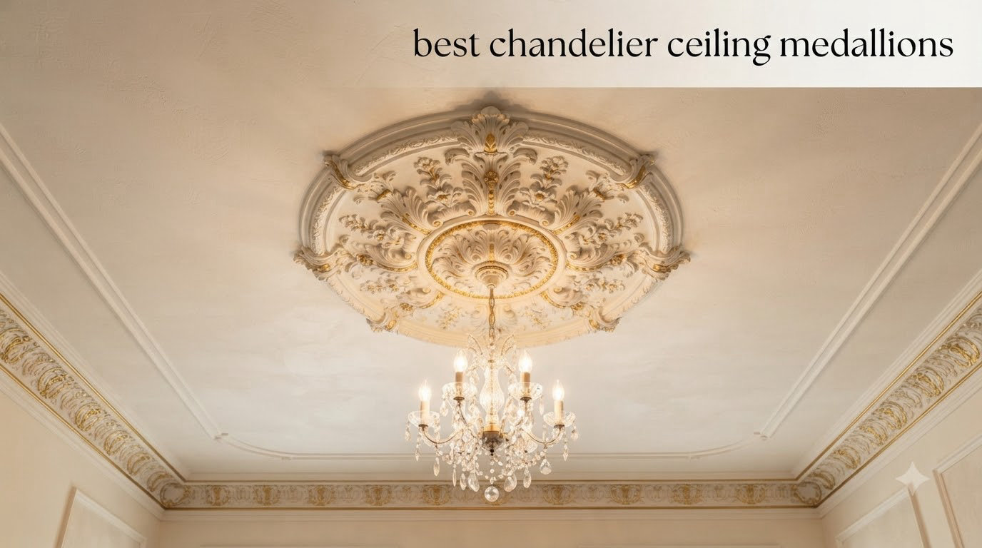 best chandelier ceiling medallions