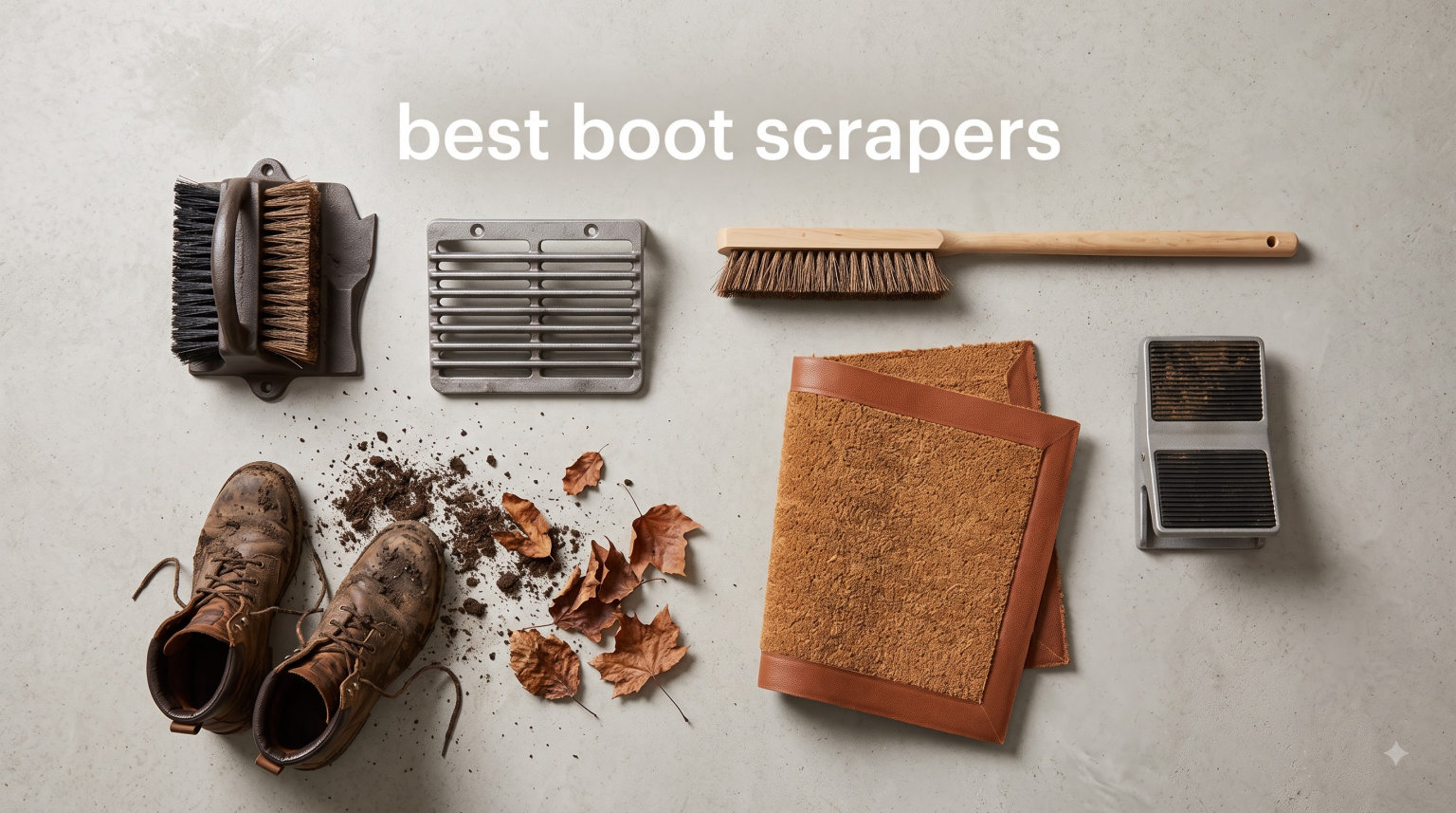 best boot scrapers