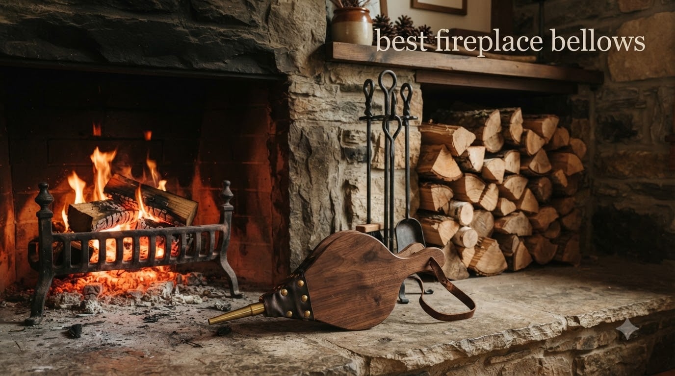 best fireplace bellows