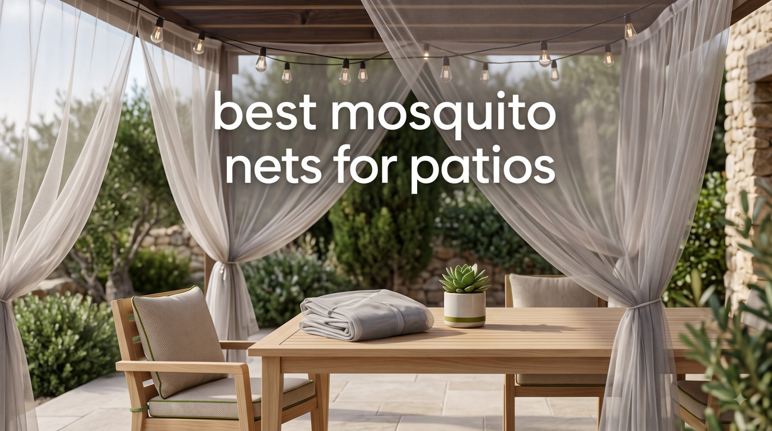 best mosquito nets for patios