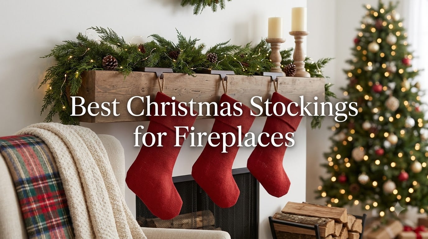 Best Christmas Stockings for Fireplaces