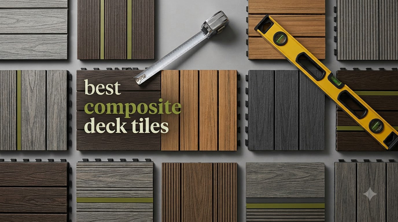 best composite deck tiles