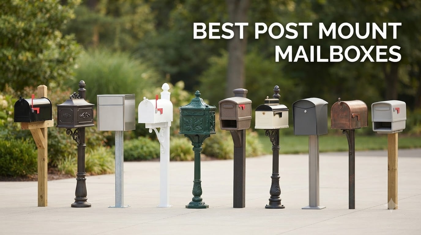 best post mount mailboxes