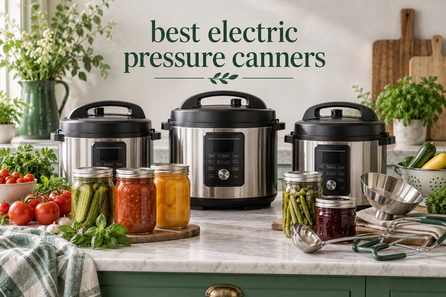 best electric pressure canners