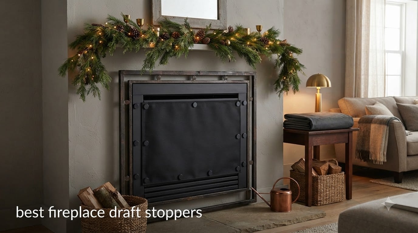 best fireplace draft stoppers