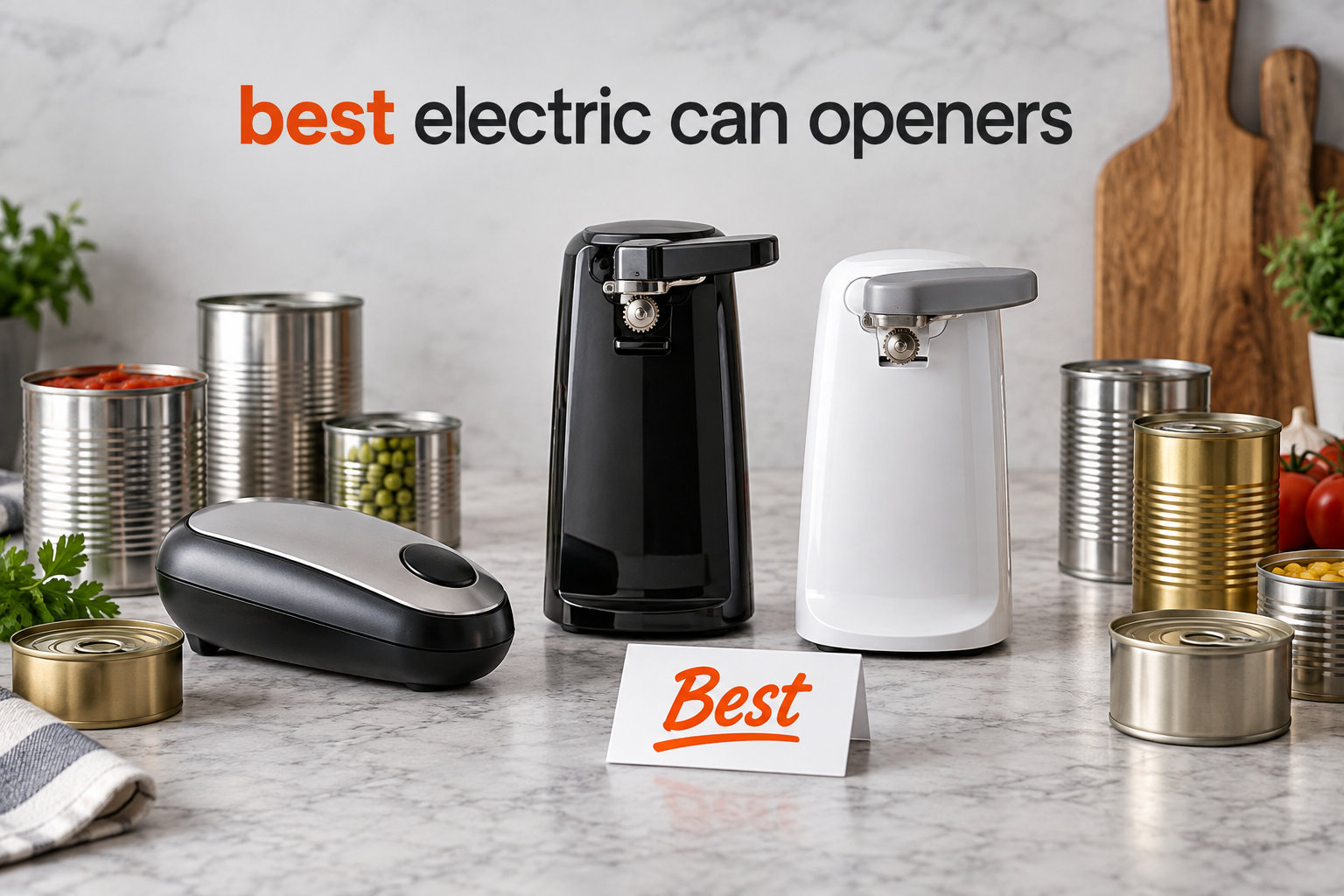 best electric can openers