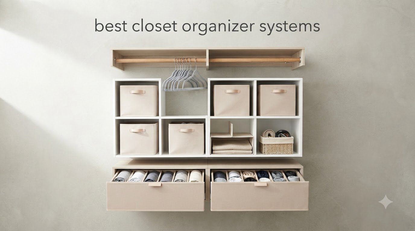best closet organizer systems