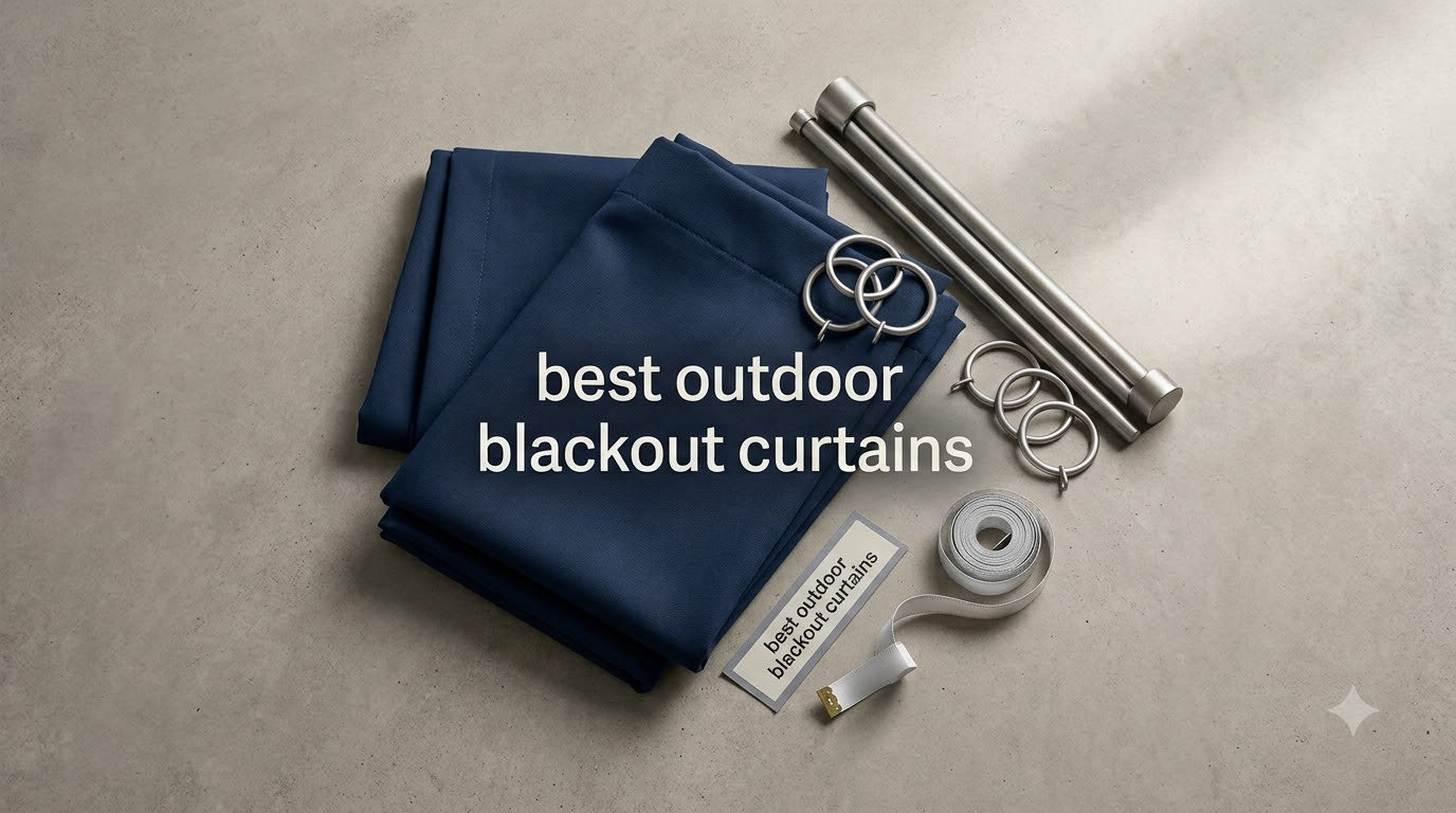 best outdoor blackout curtains