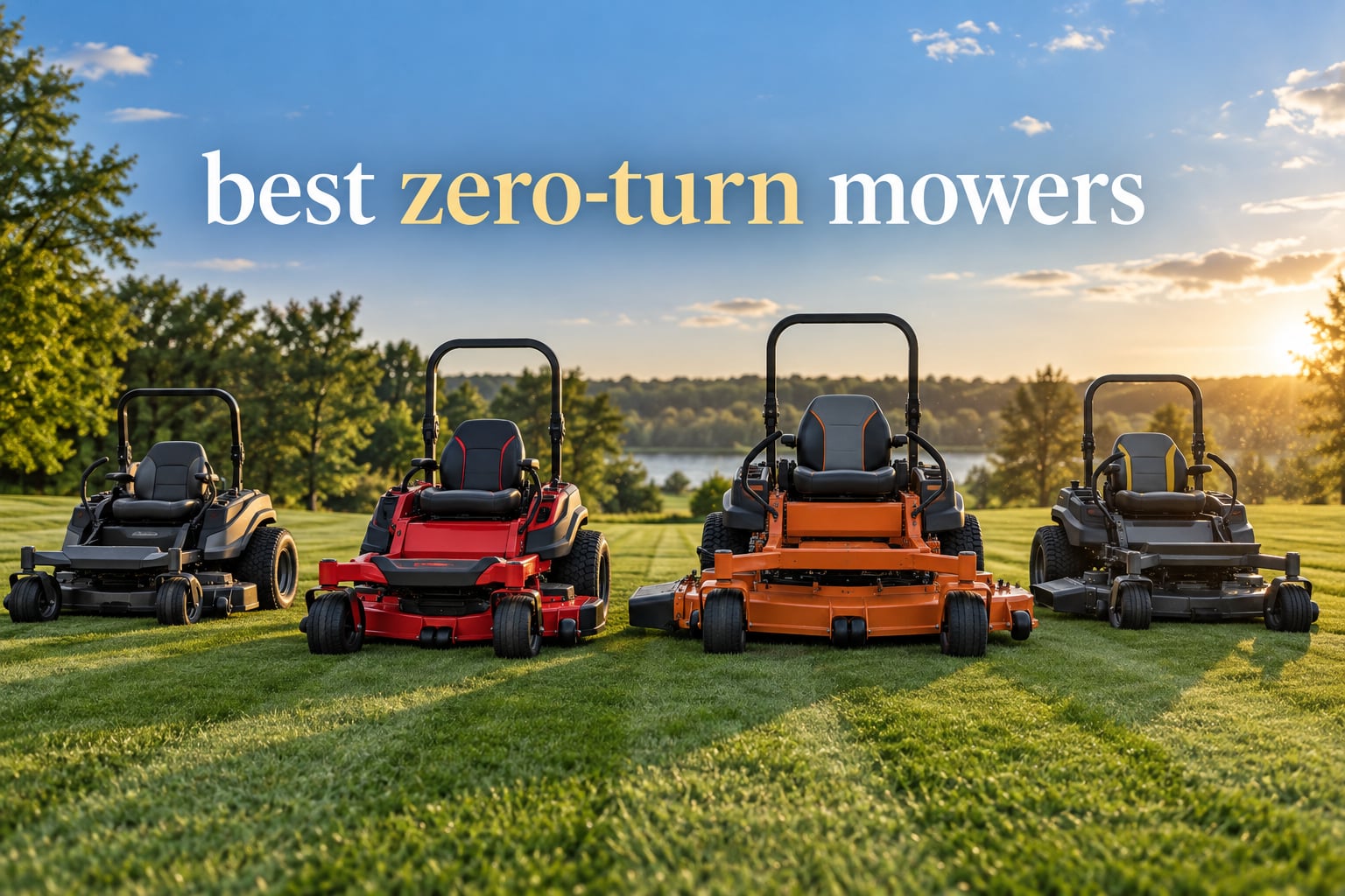 best zero-turn mowers