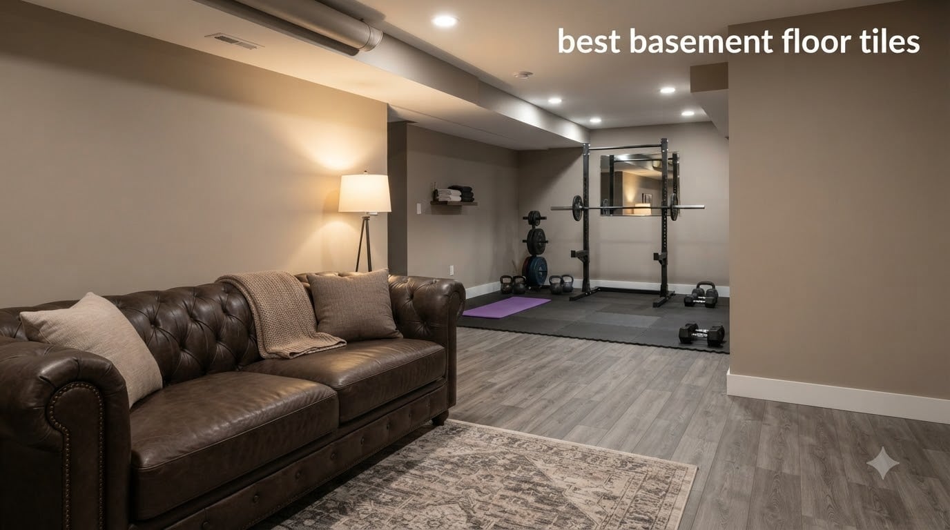 best basement floor tiles