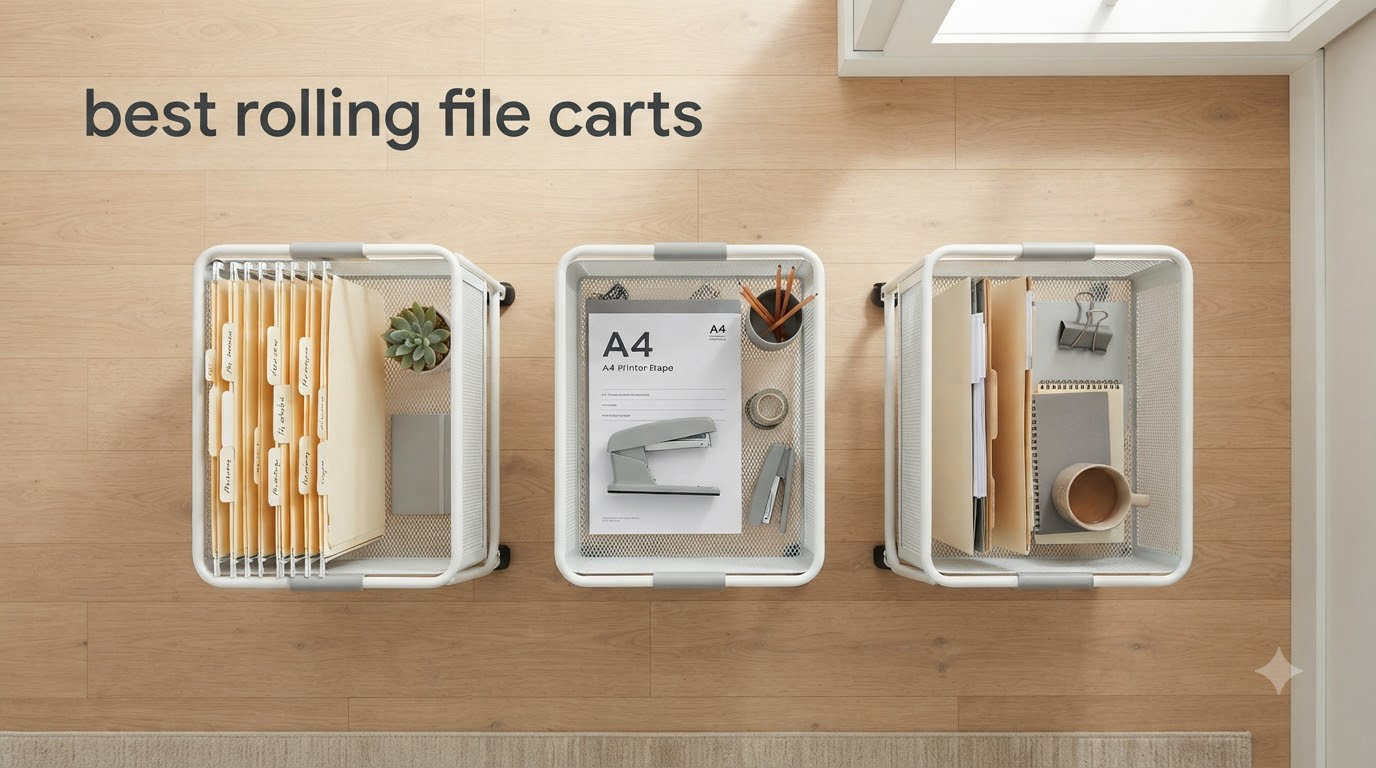 best rolling file carts
