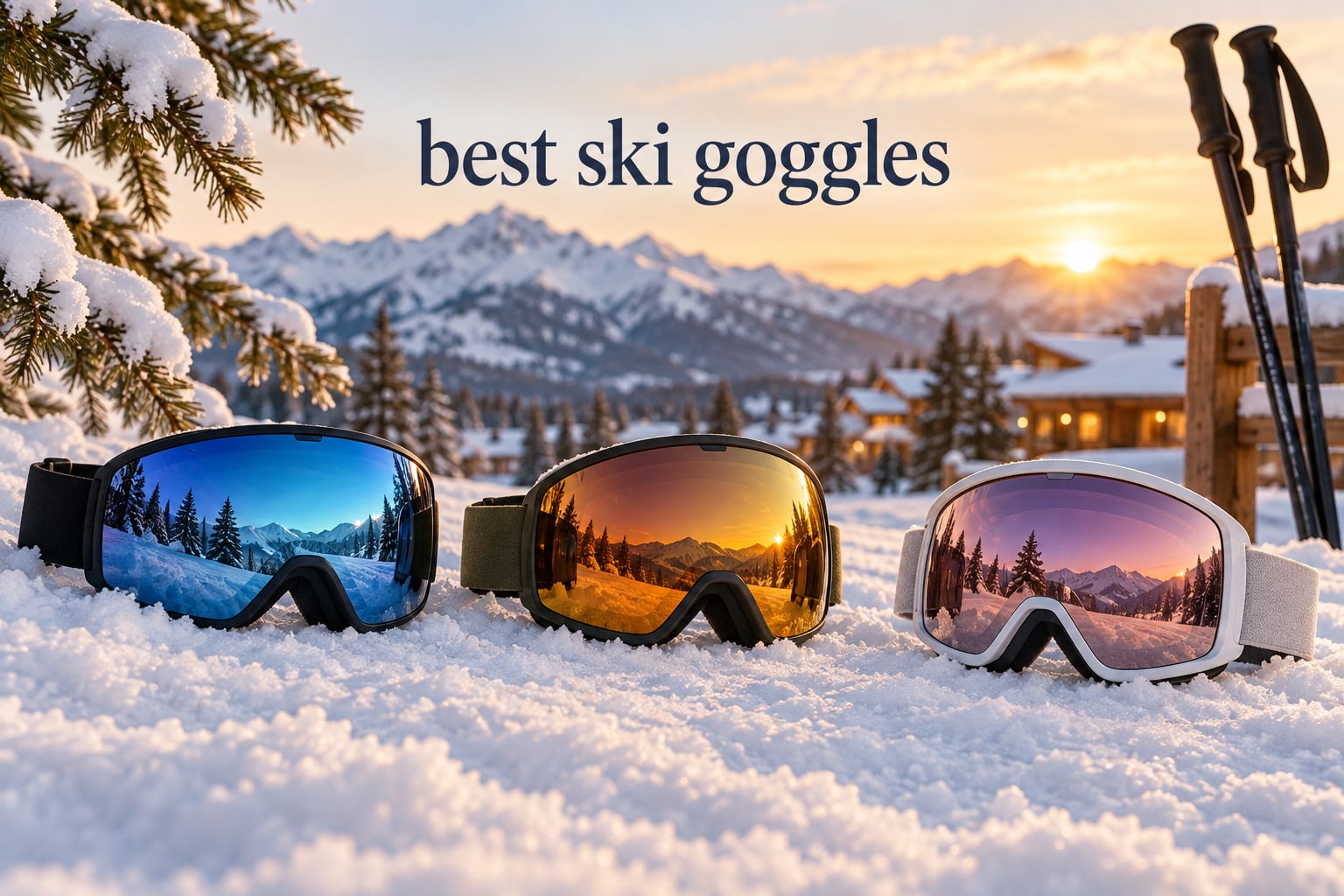 best ski goggles