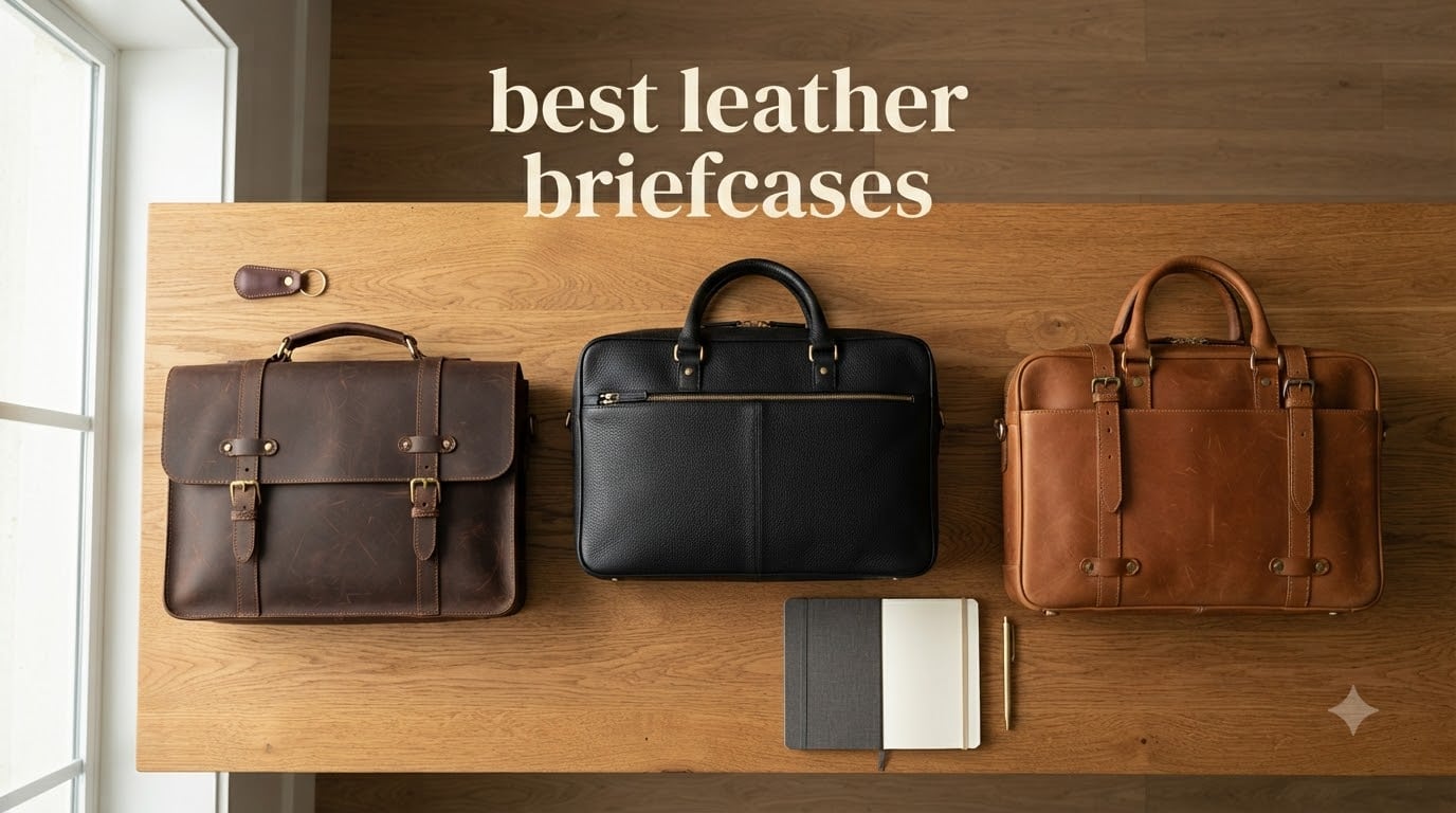 best leather briefcases