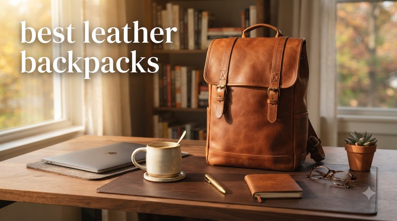 best leather backpacks