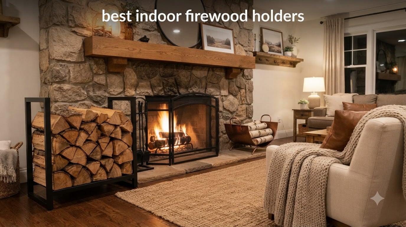 best indoor firewood holders
