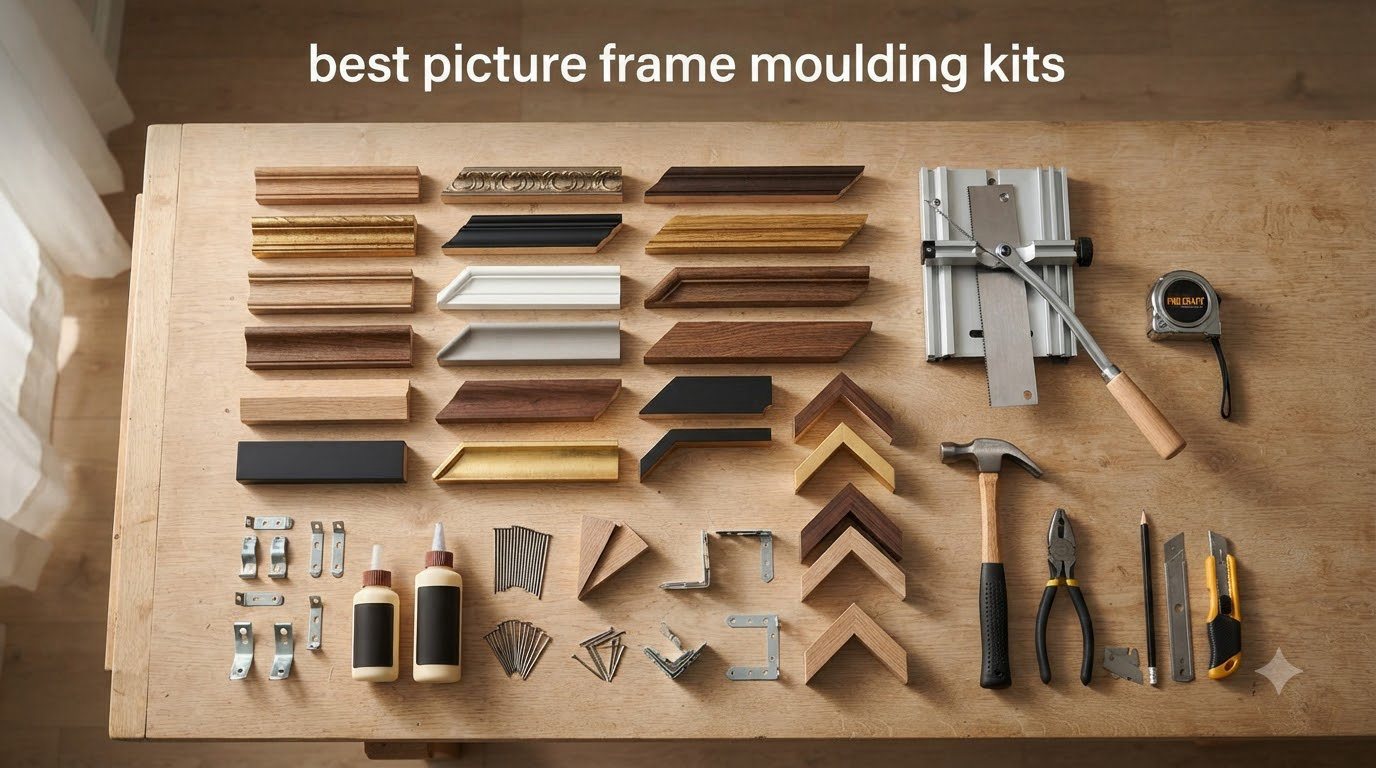 best picture frame moulding kits
