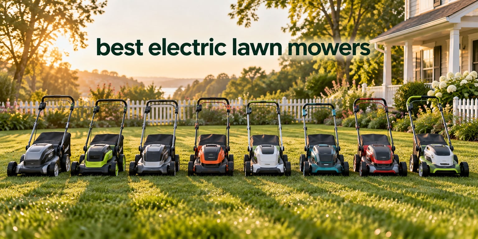 best electric lawn mowers