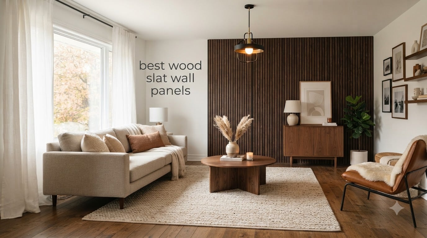 best wood slat wall panels