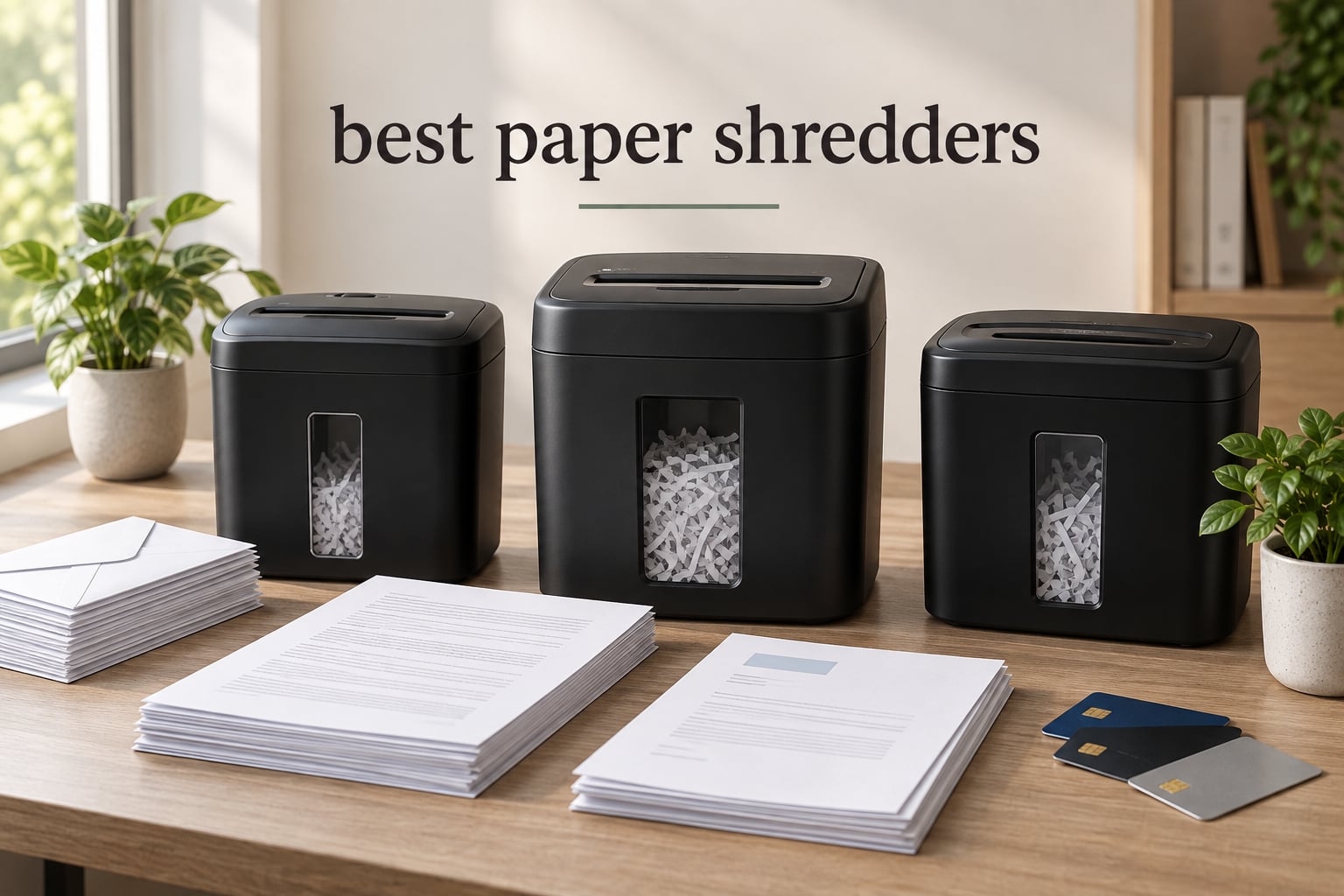 best paper shredders