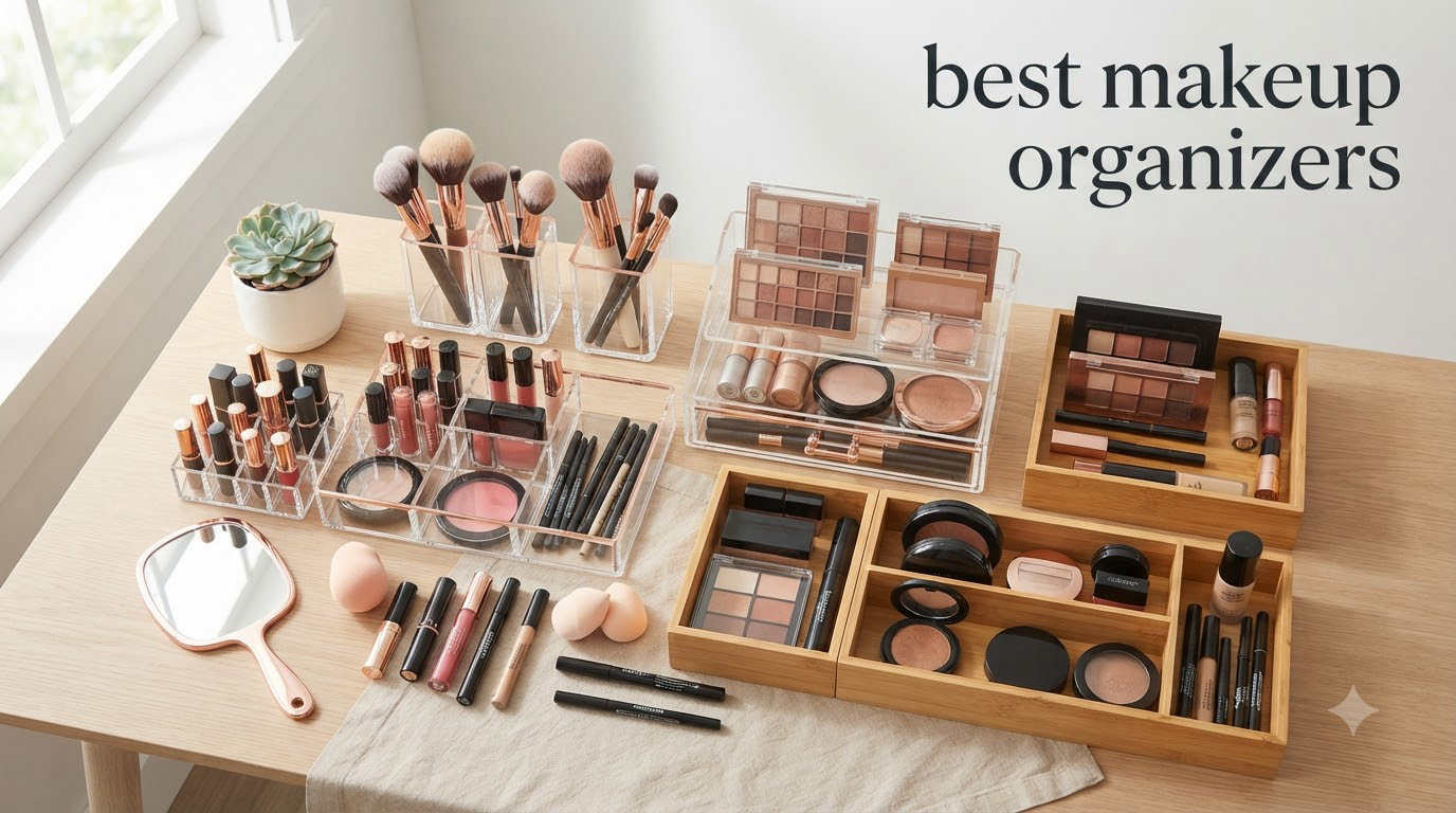 best makeup organizers