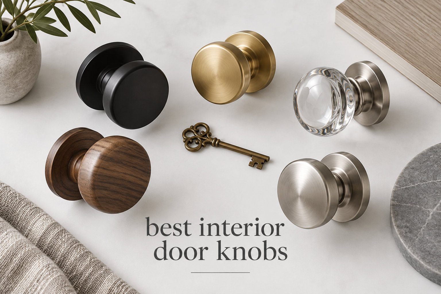 best interior door knobs
