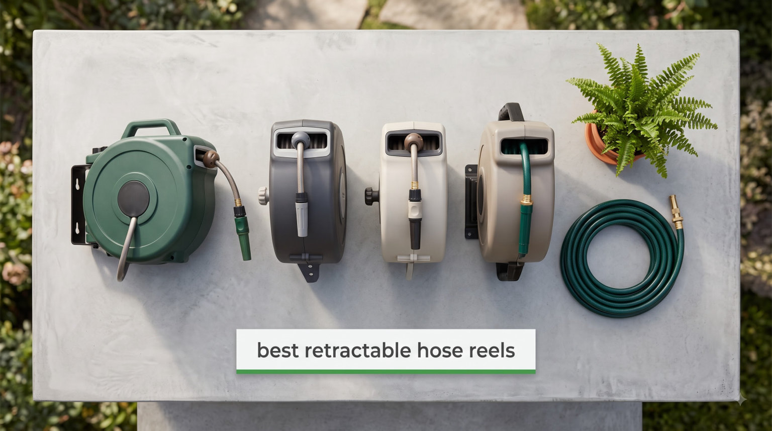 best retractable hose reels