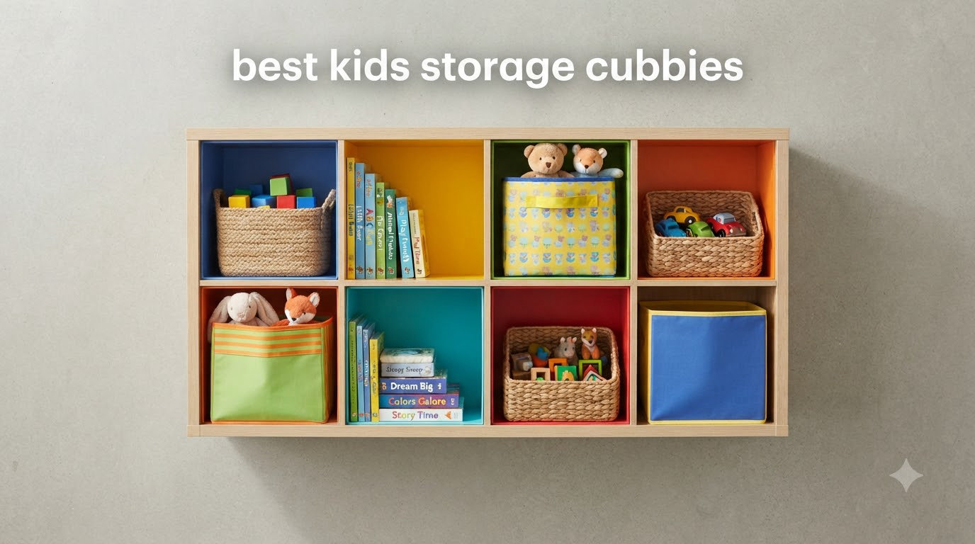 best kids storage cubbies