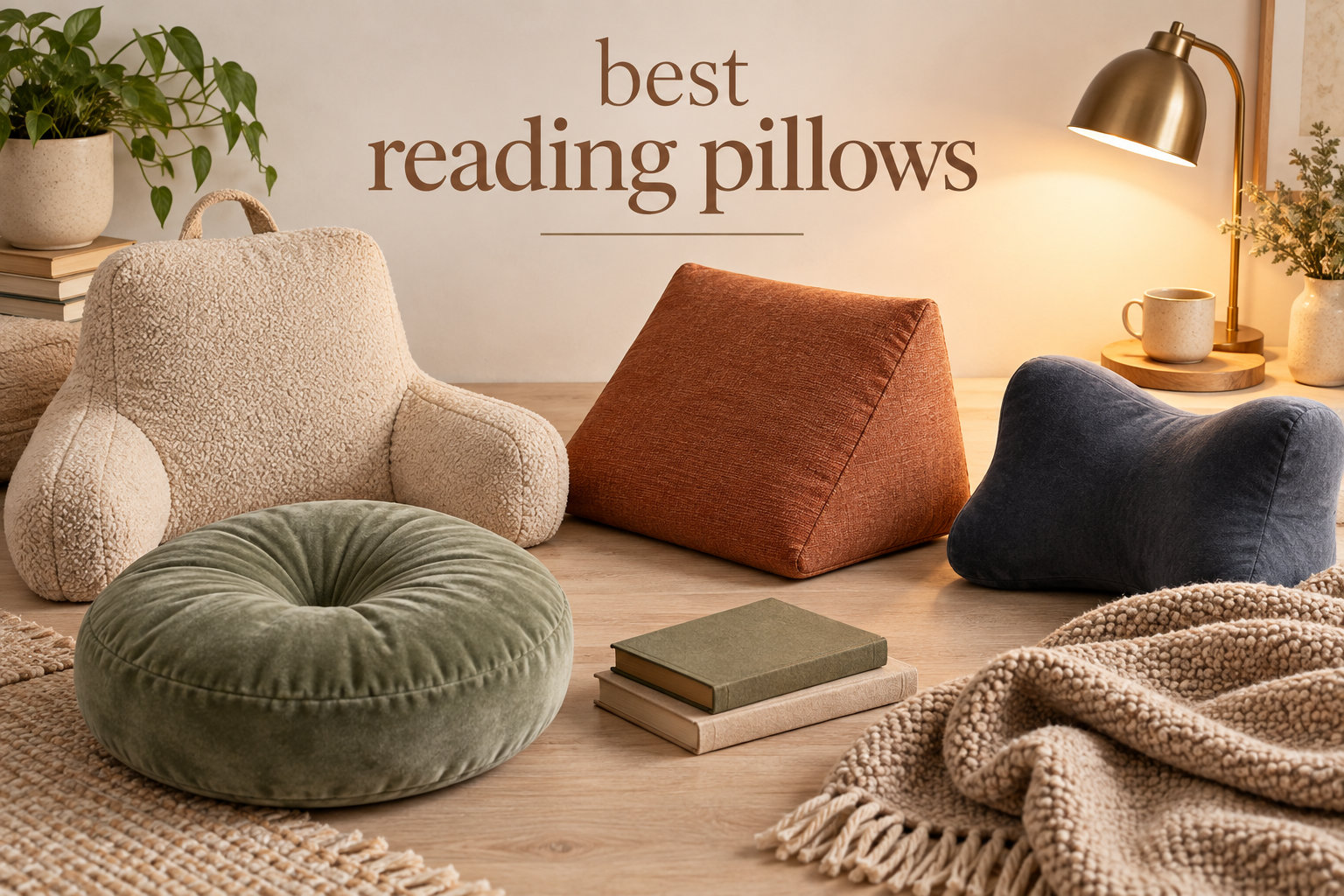 best reading pillows