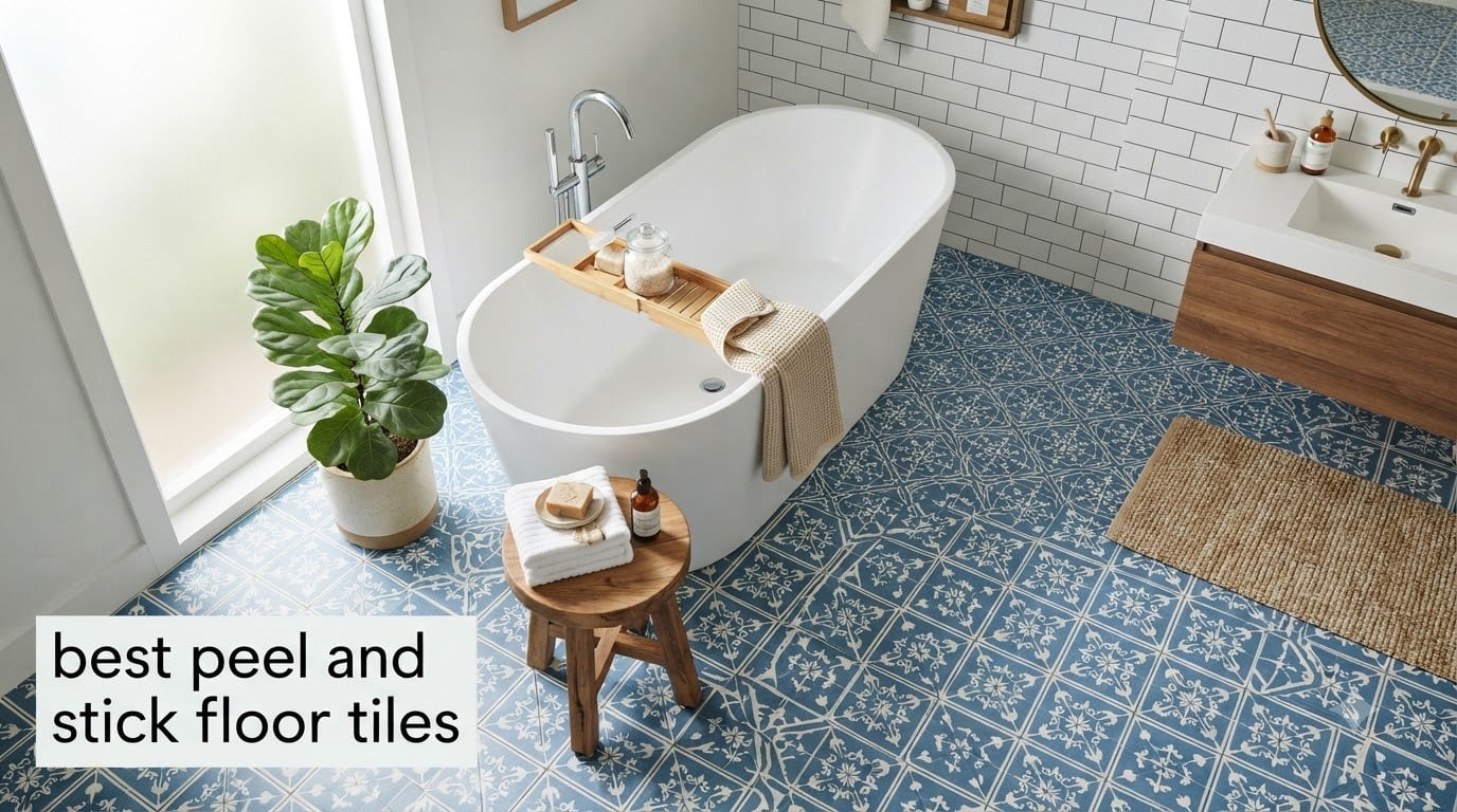 best peel and stick floor tiles