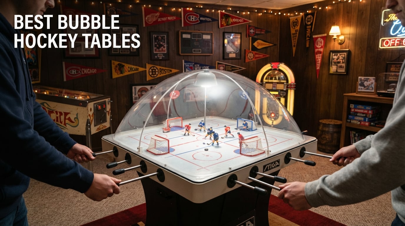best bubble hockey tables