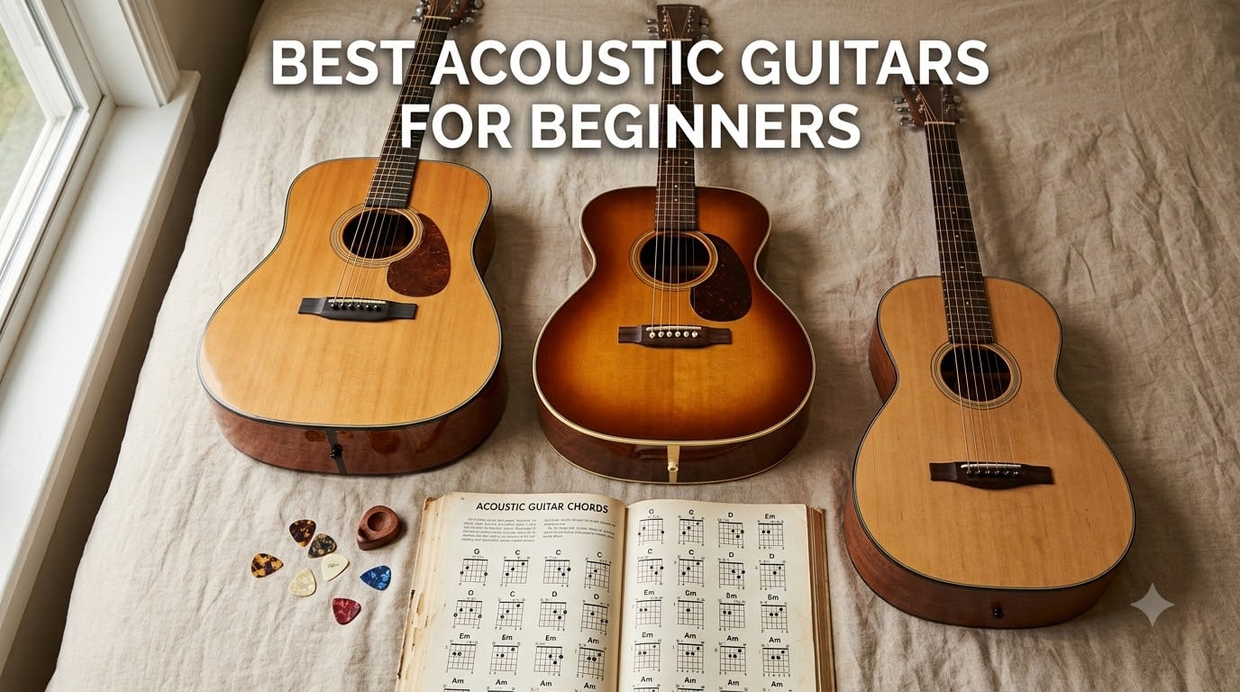 best acoustic guitars for beginners
