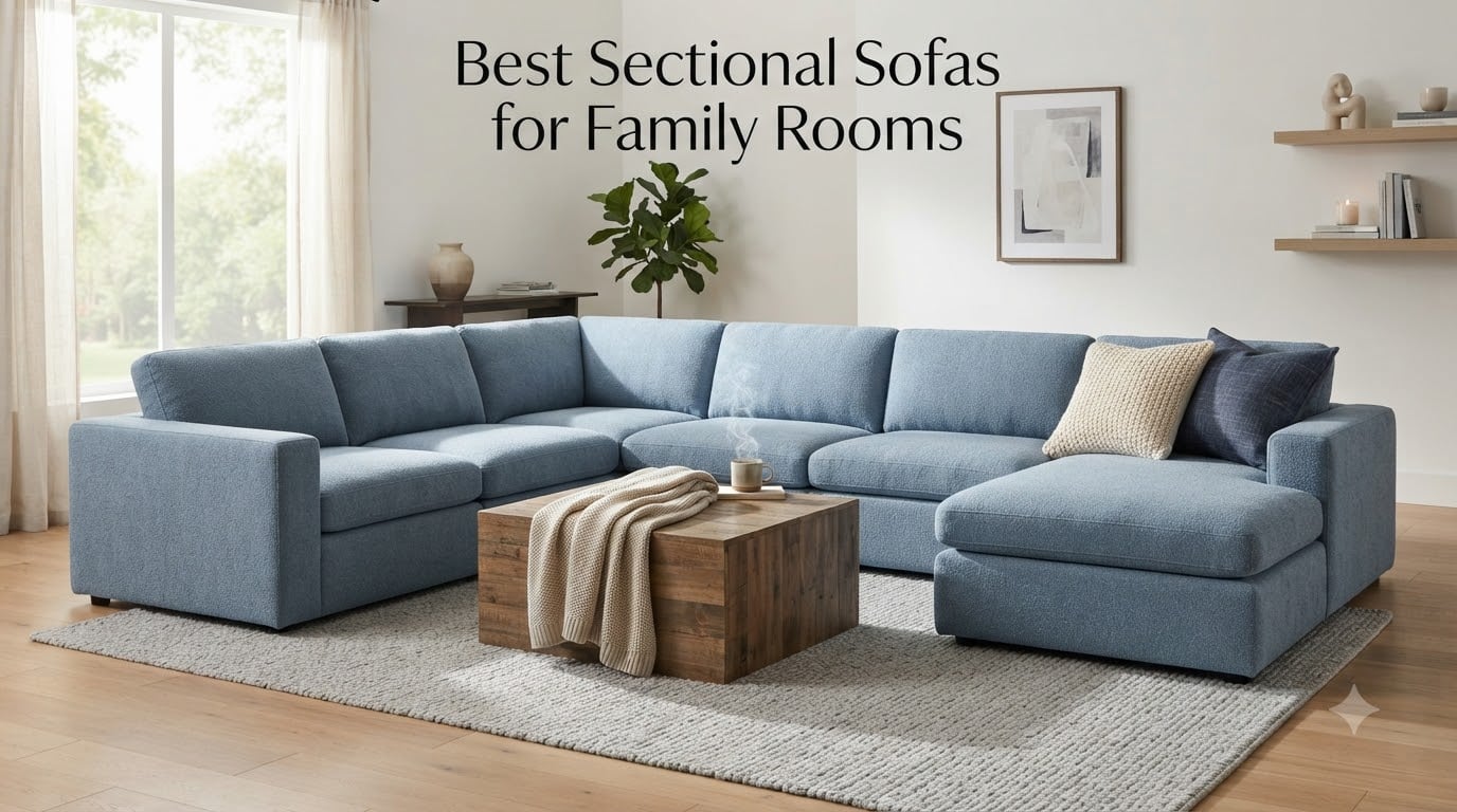 Best Sectional Sofas for Family Rooms