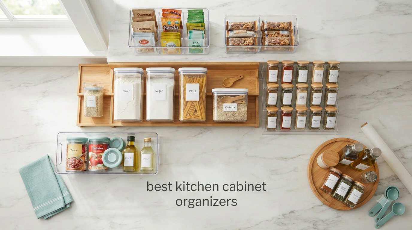 best kitchen cabinet organizers