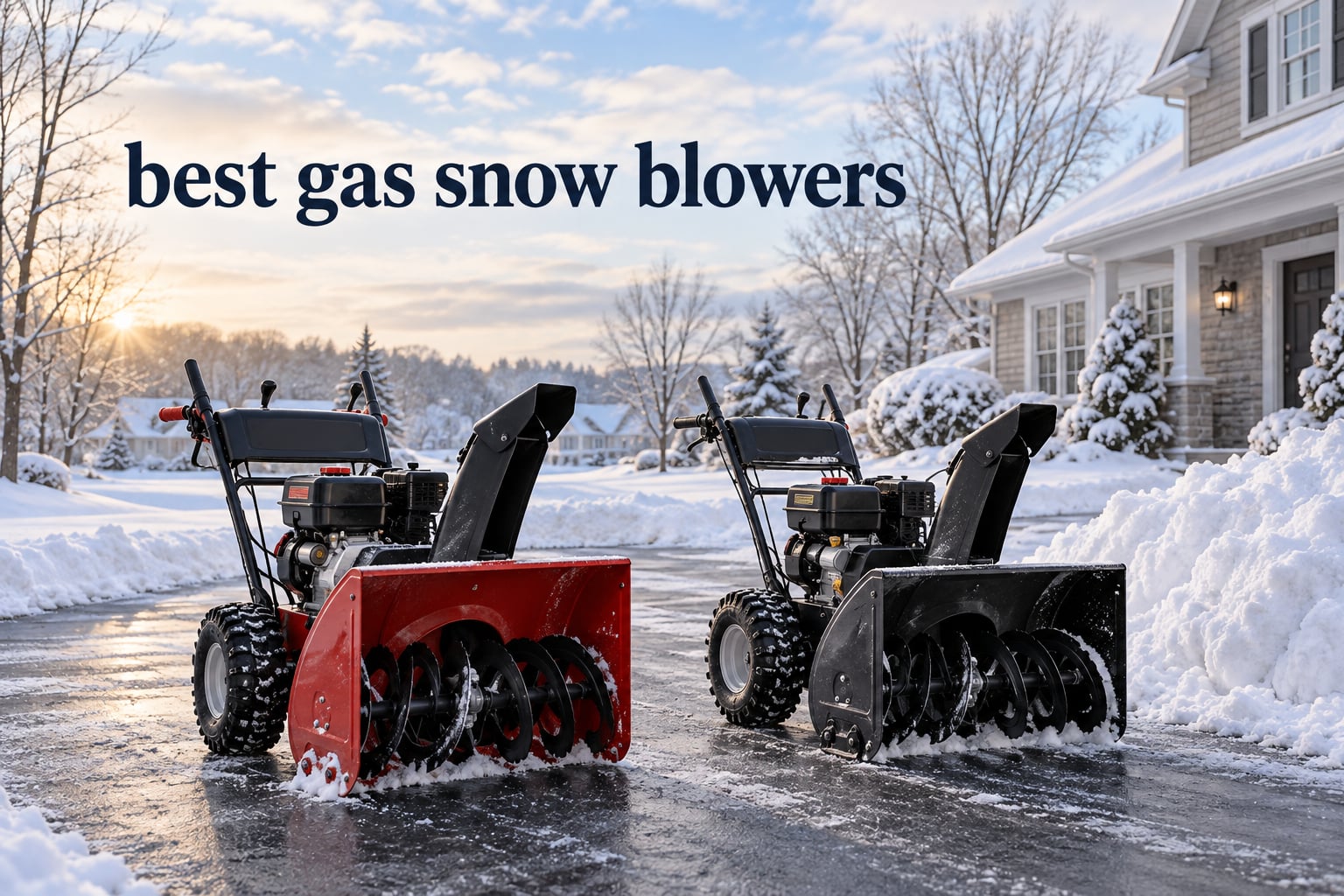 best gas snow blowers