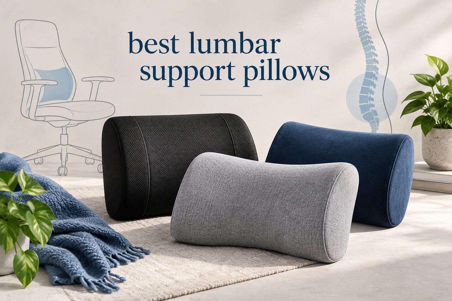 best lumbar support pillows