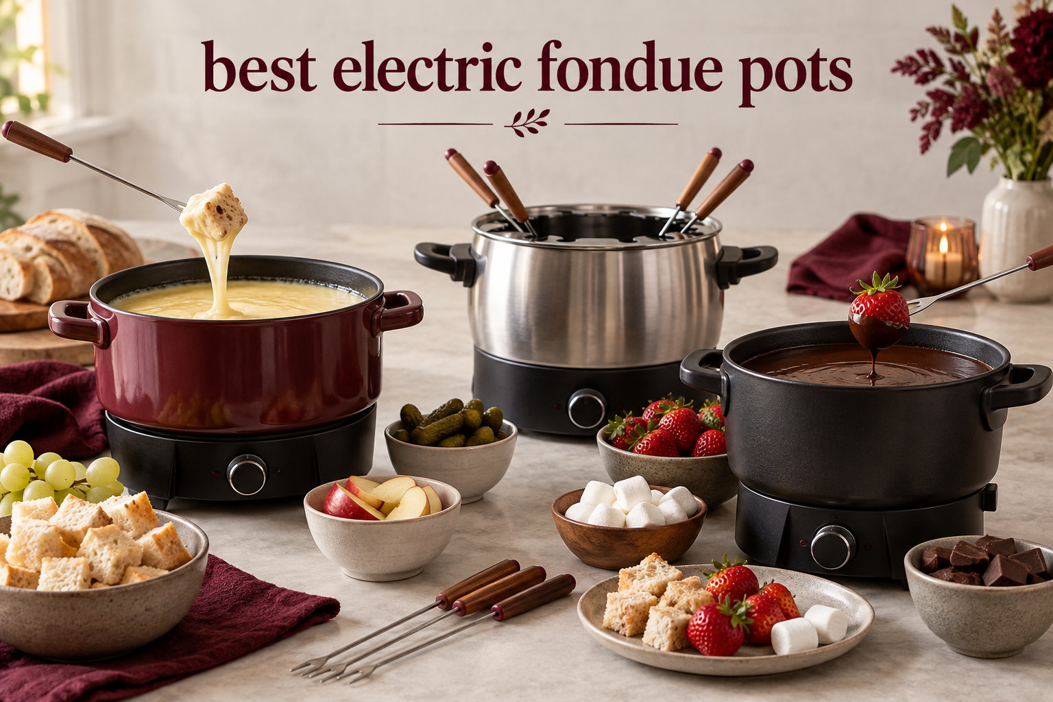 best electric fondue pots